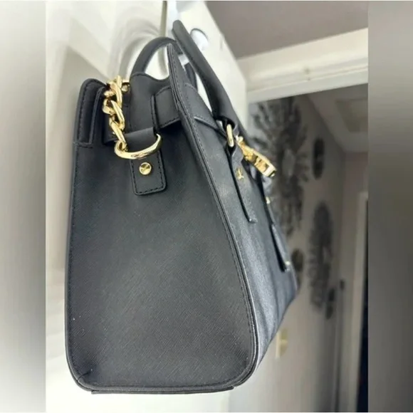 Sold Hamilton Moderne Large Leather Satchel - Picture 6 of 11